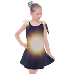 Bright Star Version One Kids  Tie Up Tunic Dress by okhismakingart