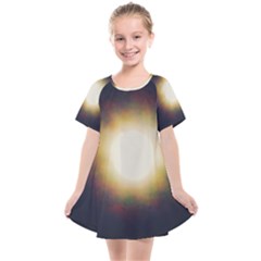 Bright Star Version One Kids  Smock Dress by okhismakingart