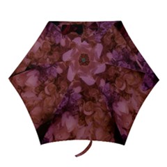 Pink Hydrangeas Mini Folding Umbrellas by okhismakingart