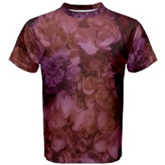 Pink Hydrangeas Men s Cotton Tee by okhismakingart