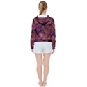 Pink Hydrangeas Women s Tie Up Sweat View2