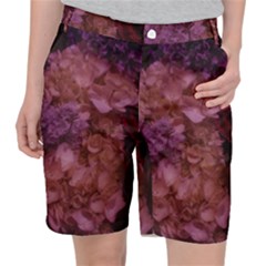 Pink Hydrangeas Pocket Shorts