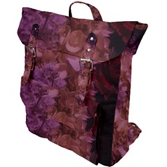 Pink Hydrangeas Buckle Up Backpack