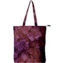 Pink Hydrangeas Double Zip Up Tote Bag View1