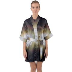 Bright Star Version Two Quarter Sleeve Kimono Robe by okhismakingart