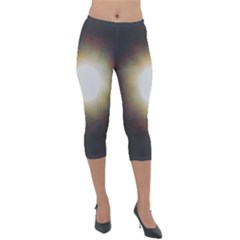 Bright Star Version Two Lightweight Velour Capri Leggings 