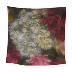 Hydrangea Arrangement Ii Square Tapestry (large) by okhismakingart