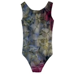 Hydrangea Arrangement Ii Kids  Cut-out Back One Piece Swimsuit