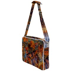 Rainbow Fossil Cross Body Office Bag