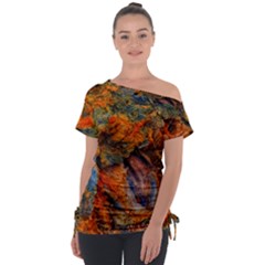 Rainbow Fossil Tie-up Tee