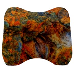 Rainbow Fossil Velour Head Support Cushion