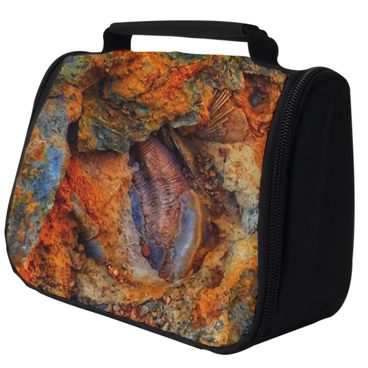 Rainbow Fossil Full Print Travel Pouch (Big)