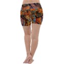 Rainbow Fossil Lightweight Velour Yoga Shorts View4