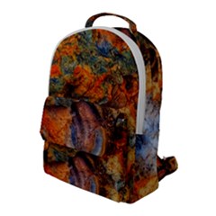 Rainbow Fossil Flap Pocket Backpack (large)