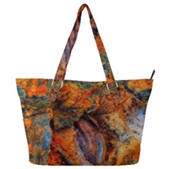 Rainbow Fossil Full Print Shoulder Bag