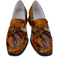 Rainbow Fossil Women s Chunky Heel Loafers