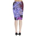 Hydrangea Arrangement II (Blue Tint) Midi Wrap Pencil Skirt View2