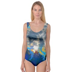 Broken Sky Princess Tank Leotard  by okhismakingart