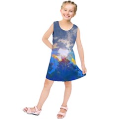 Broken Sky Kids  Tunic Dress by okhismakingart