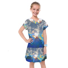 Broken Sky Kids  Drop Waist Dress by okhismakingart