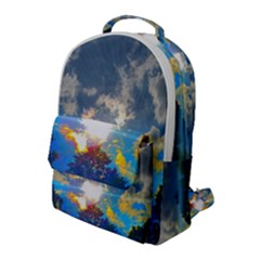 Broken Sky Flap Pocket Backpack (large)