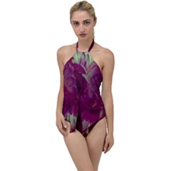 Pink Highlighted Flowers Go With The Flow One Piece Swimsuit