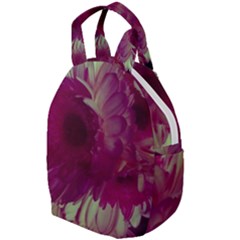 Pink Highlighted Flowers Travel Backpacks