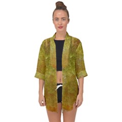 Lake Reflection Open Front Chiffon Kimono