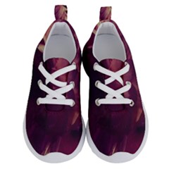 Purple Highlighted Flowers Running Shoes