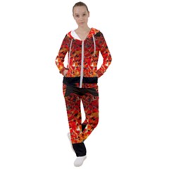 Glowing Stained Glass Lamp Women s Tracksuit