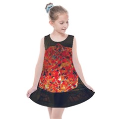 Glowing Stained Glass Lamp Kids  Summer Dress