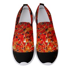 Glowing Stained Glass Lamp Women s Slip On Sneakers