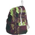 Green Glowing Flower Foldable Lightweight Backpack View4