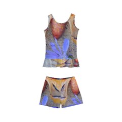 Moth And Chicory Kids  Boyleg Swimsuit