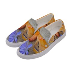 Moth And Chicory Women s Canvas Slip Ons by okhismakingart