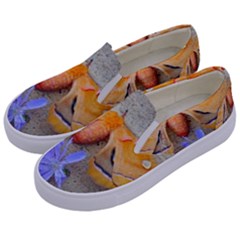 Moth And Chicory Kids  Canvas Slip Ons by okhismakingart