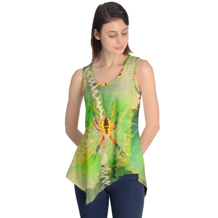 Orb Spider Sleeveless Tunic