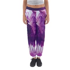 Blue Glowing Flowers Women s Jogger Sweatpants by okhismakingart