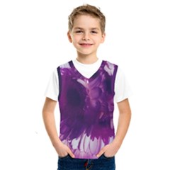 Blue Glowing Flowers Kids  Sportswear by okhismakingart