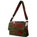 Red Weeds Full Print Messenger Bag View1