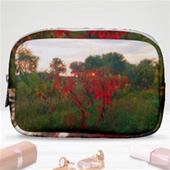 Red Weeds Make Up Pouch (small)