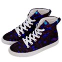 Red-Edged Blue Sedum Men s Hi-Top Skate Sneakers View2