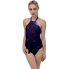 Red-edged Blue Sedum Go With The Flow One Piece Swimsuit