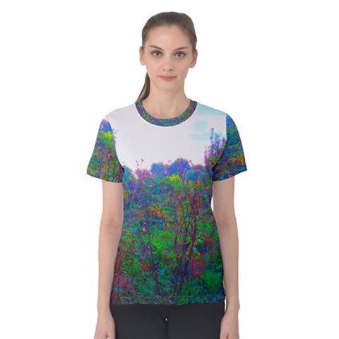 Neon Weeds Women s Cotton Tee by okhismakingart