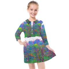 Neon Weeds Kids  Quarter Sleeve Shirt Dress