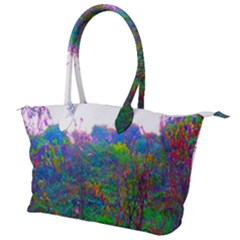 Neon Weeds Canvas Shoulder Bag