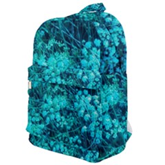 Blue-green Compound Flowers Classic Backpack