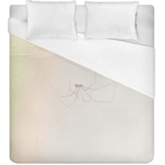 Hanging Spider Duvet Cover (king Size) by okhismakingart