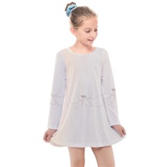 Hanging Spider Kids  Long Sleeve Dress