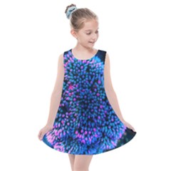 Pink-tipped Sedum Kids  Summer Dress